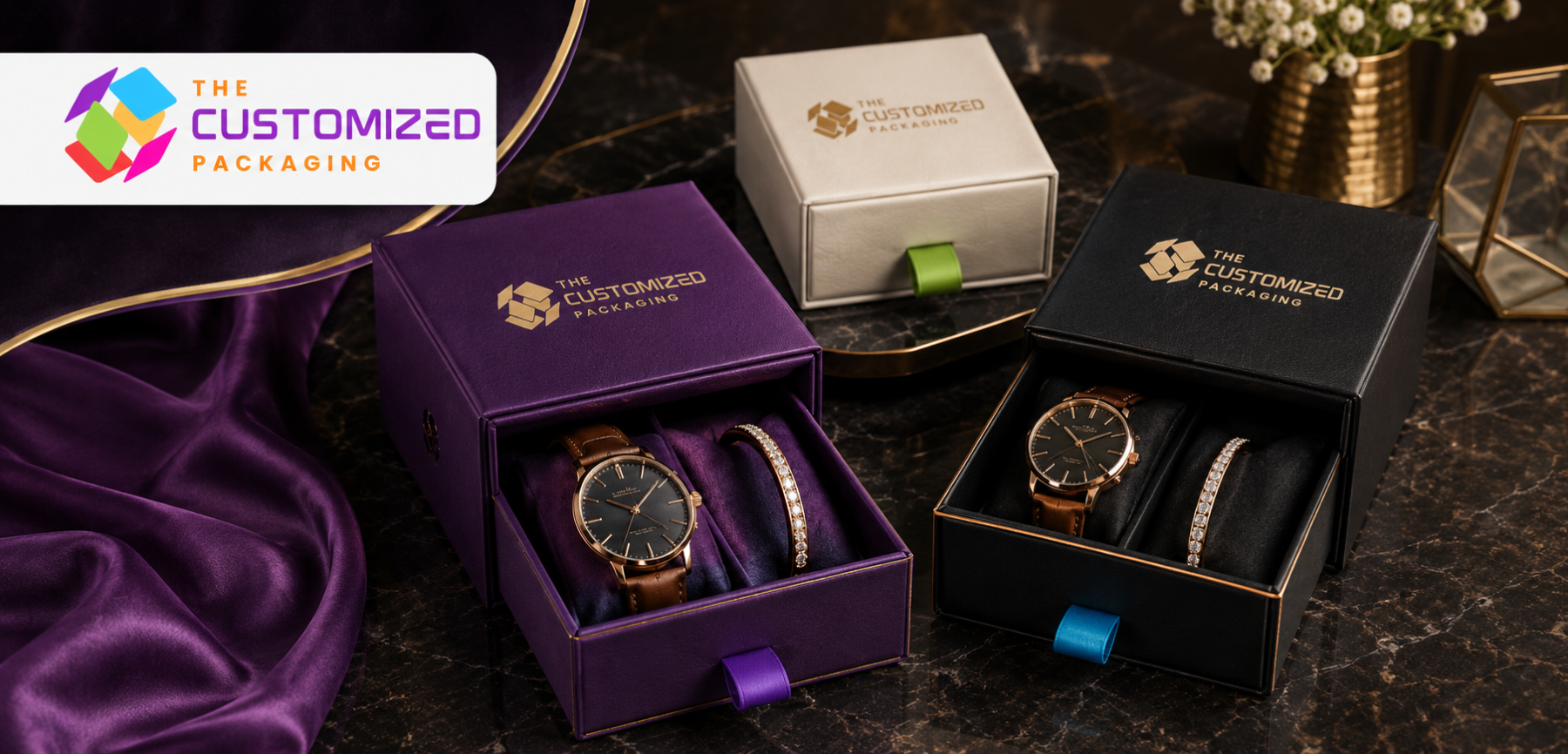 Custom Printing on Leatherette Jewelry Boxes